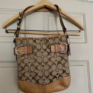 'C' Coach Shoulder Saddle Bag